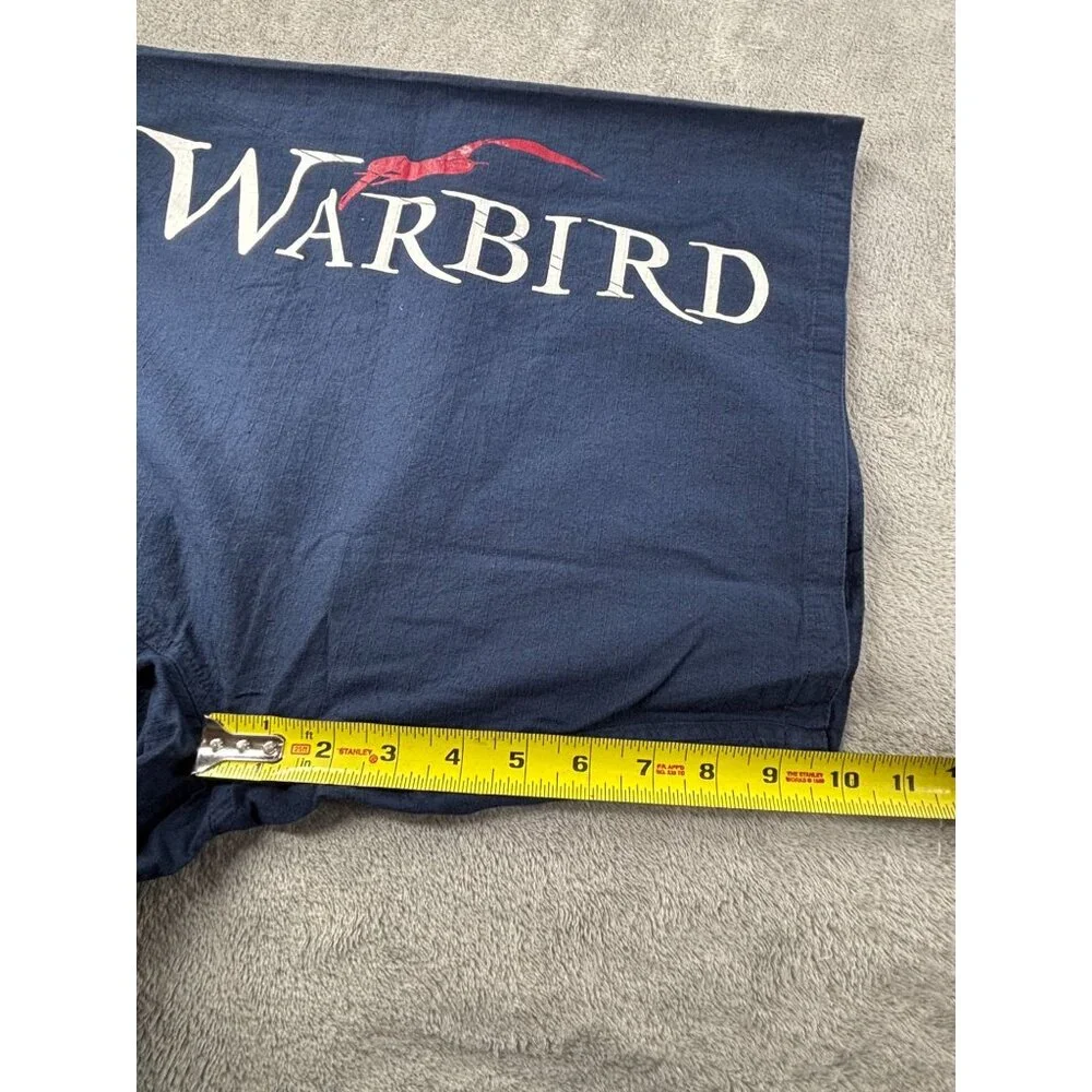 Warbird Swim Board Shorts Mens Navy Cargo  Size 40 Fishing Boating